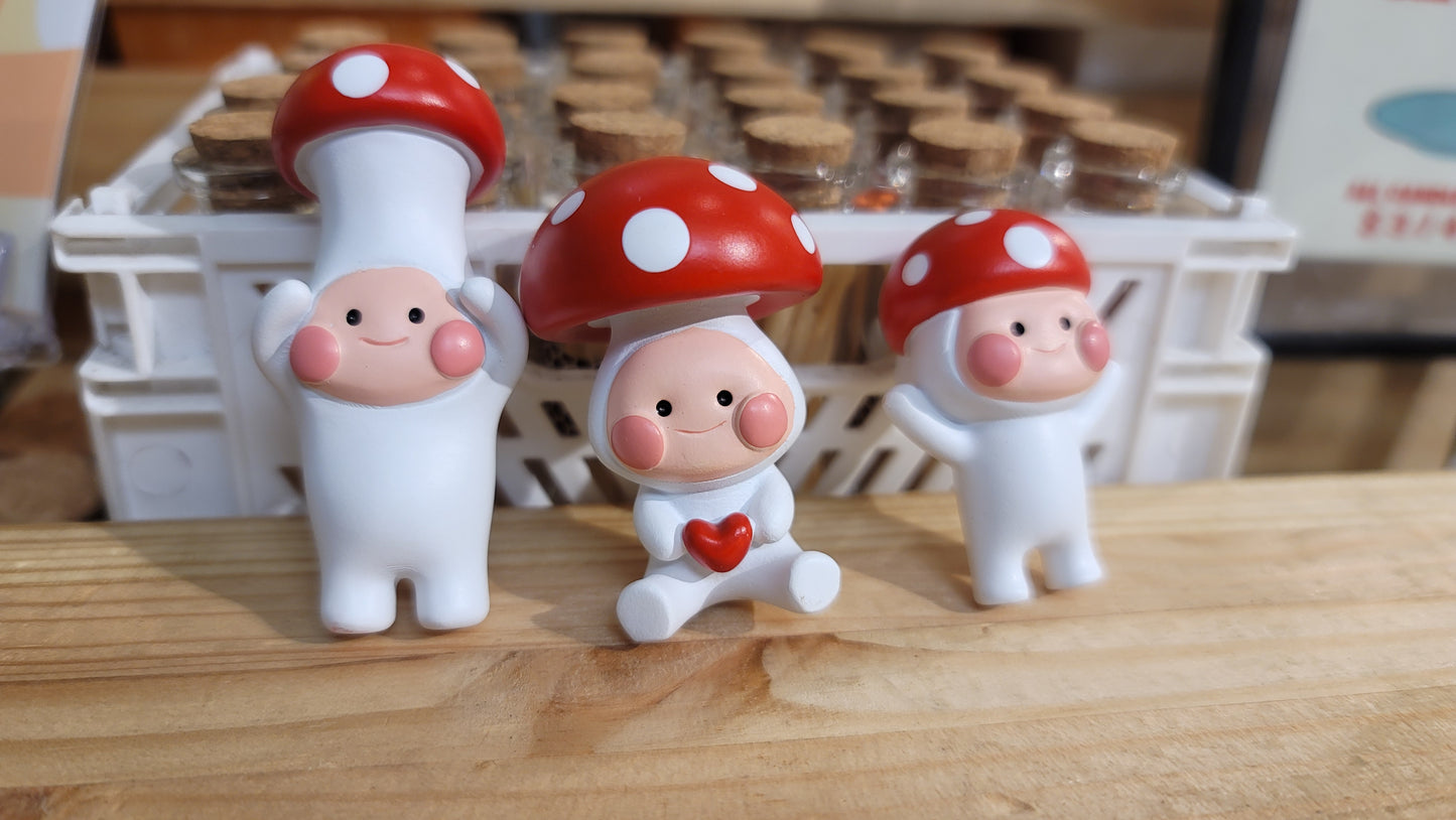 Mushroom People Magnets