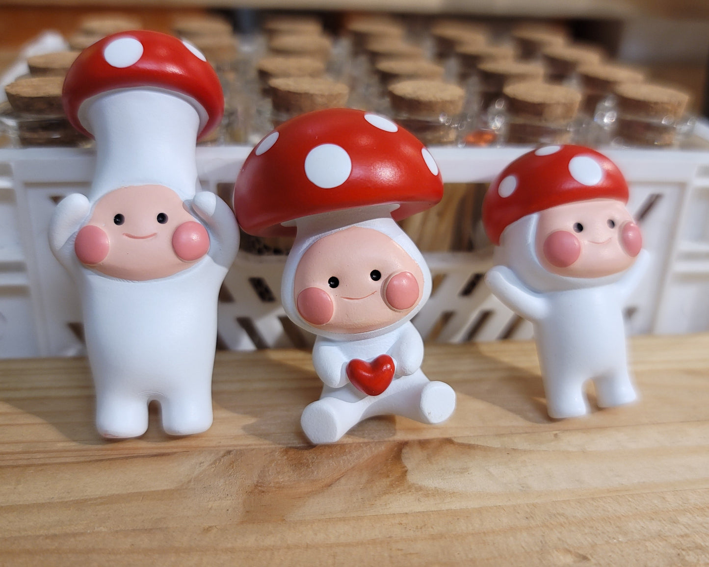 Mushroom People Magnets