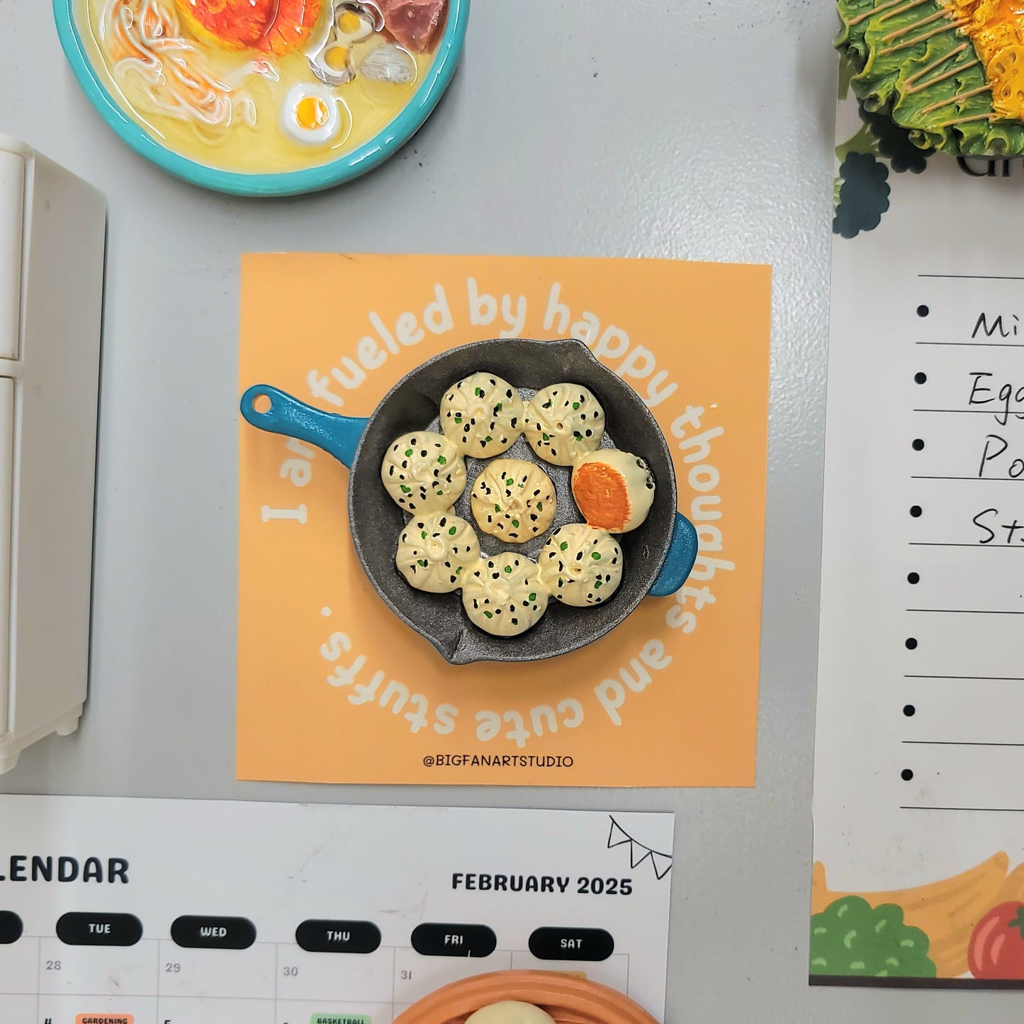 Baozi Skillet Magnet