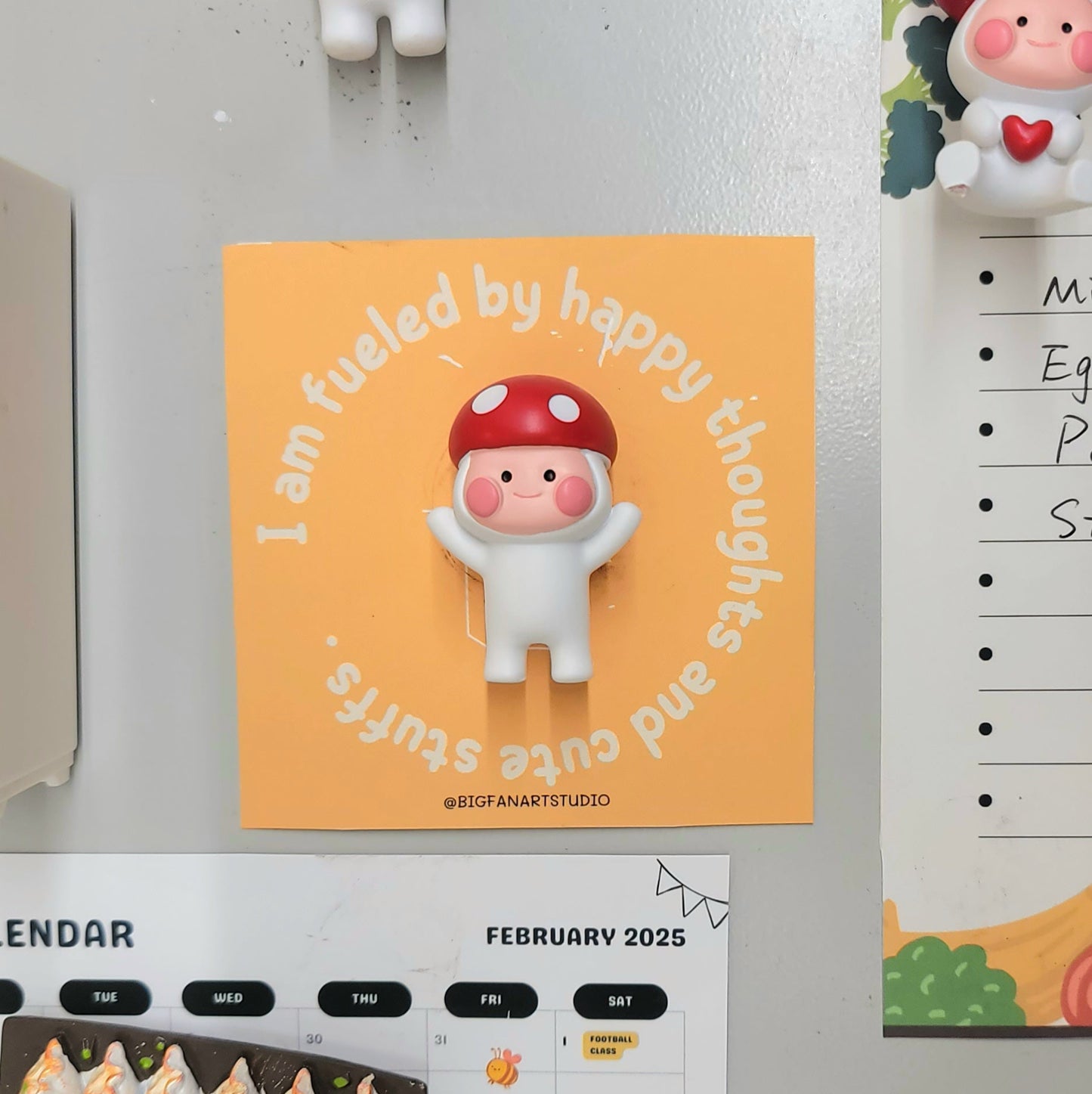Mushroom People Magnets