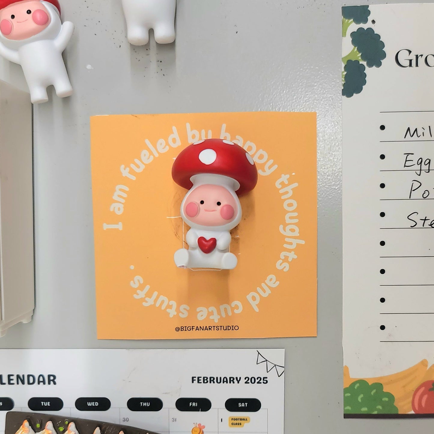 Mushroom People Magnets