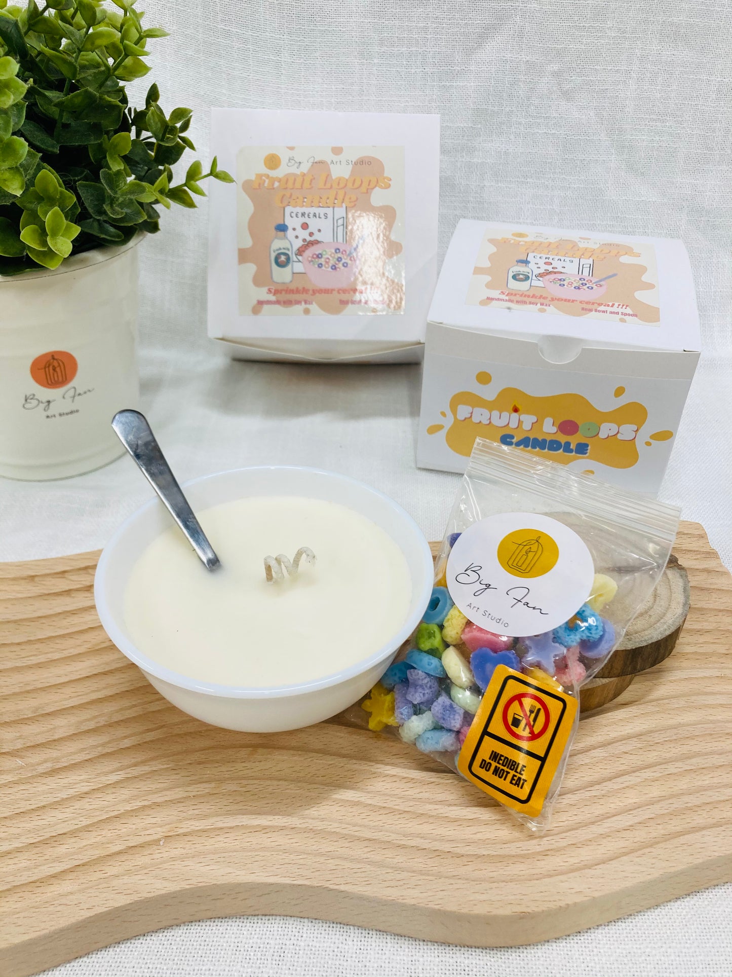 Cereal Bowl Candle