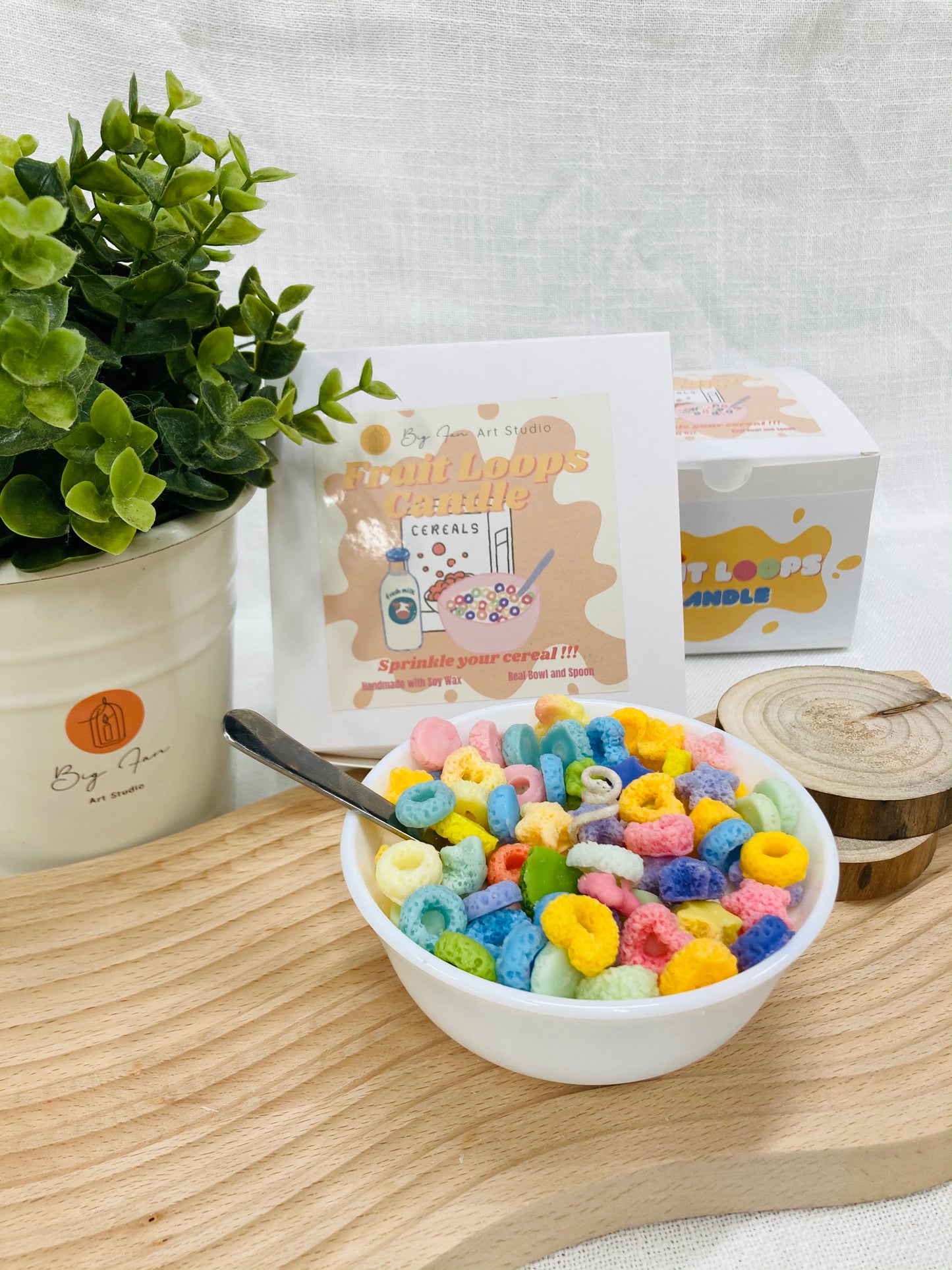 Cereal Bowl Candle