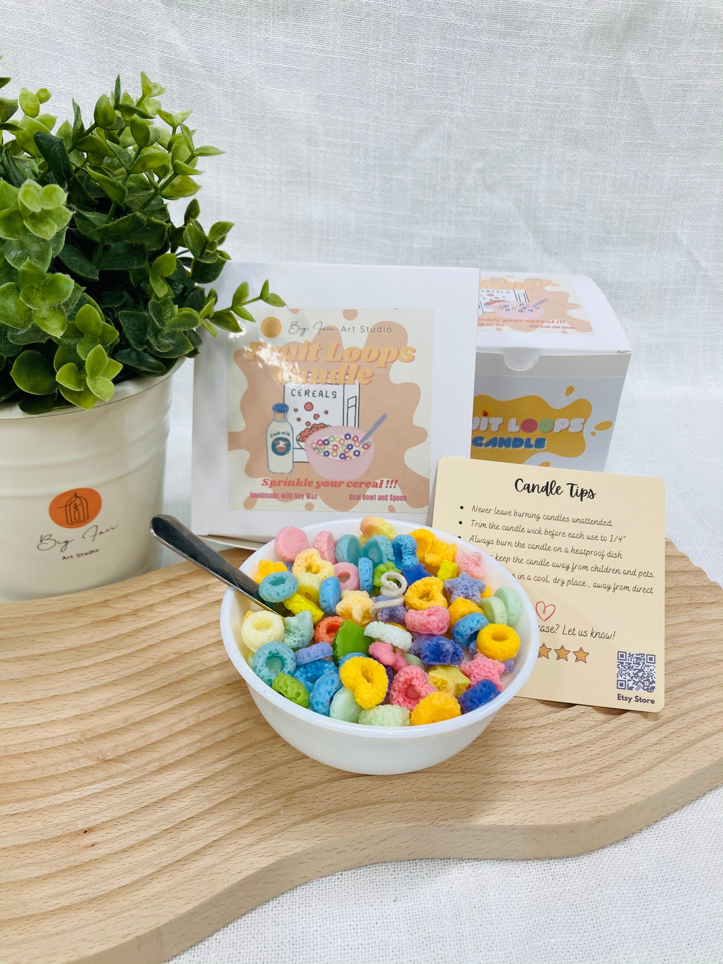 Cereal Bowl Candle