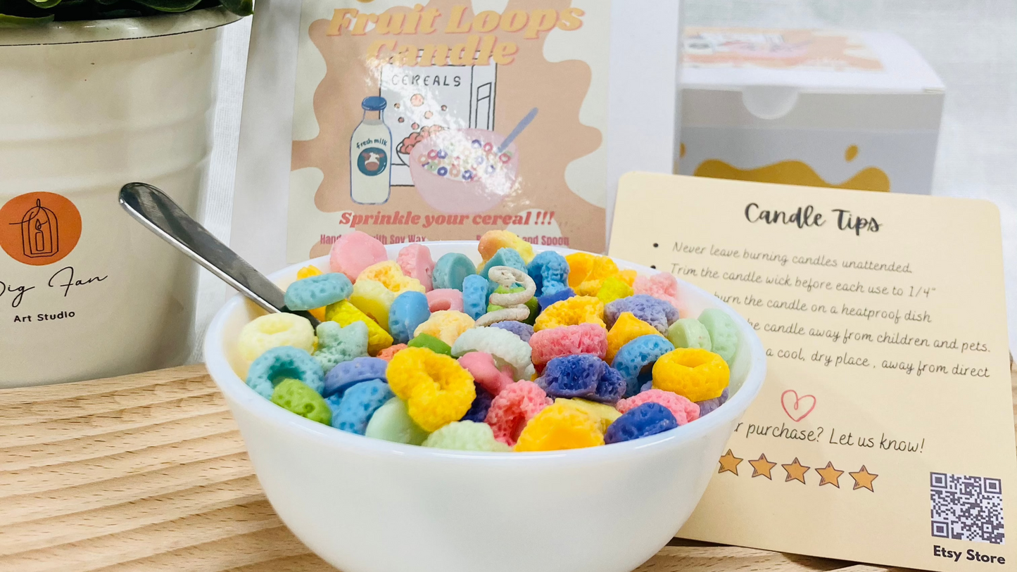 Cereal Bowl Candle