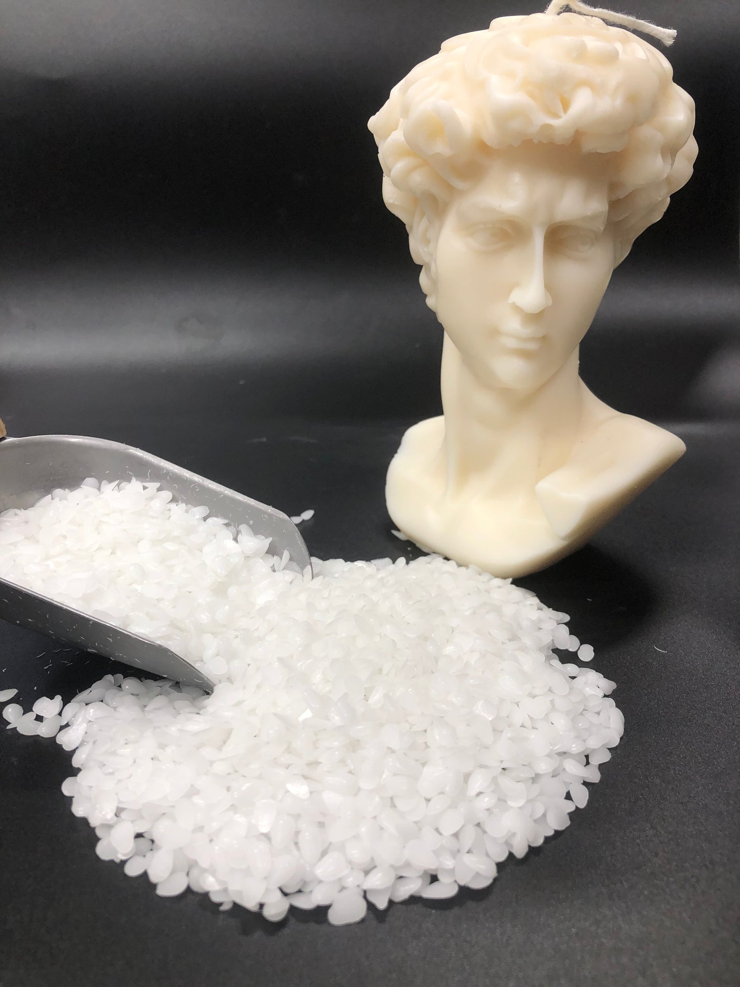 White beeswax pellets