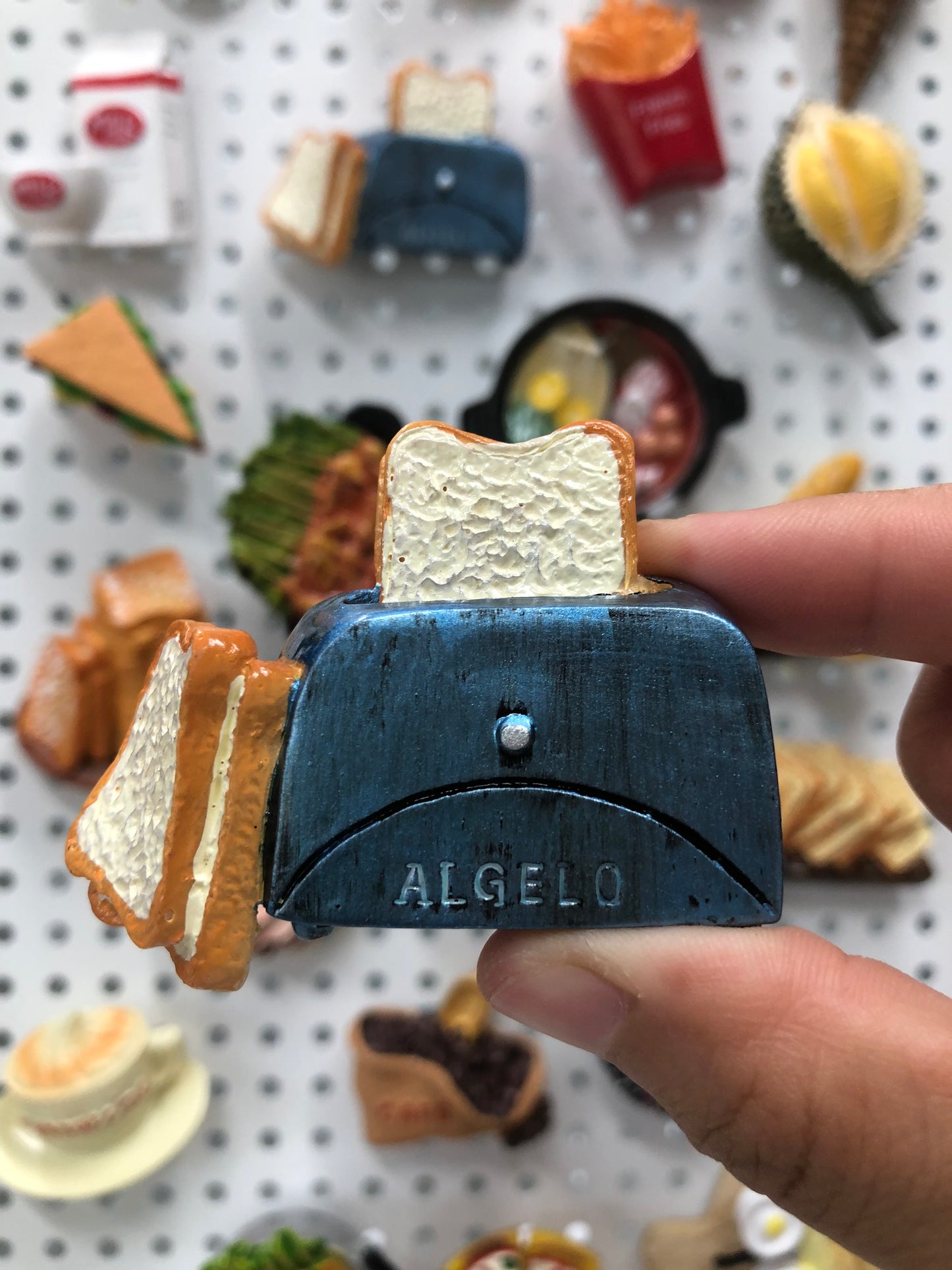 Toaster and Milk Magnets