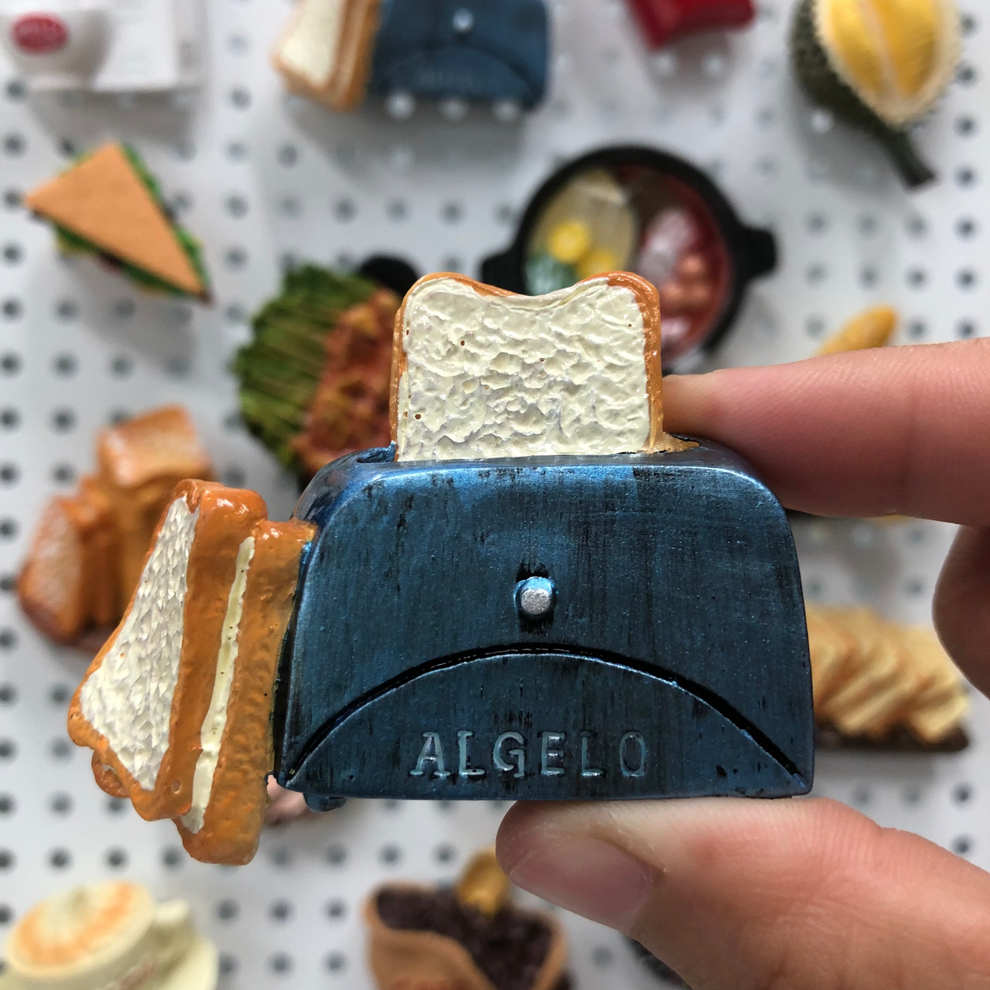 Toaster and Milk Magnets