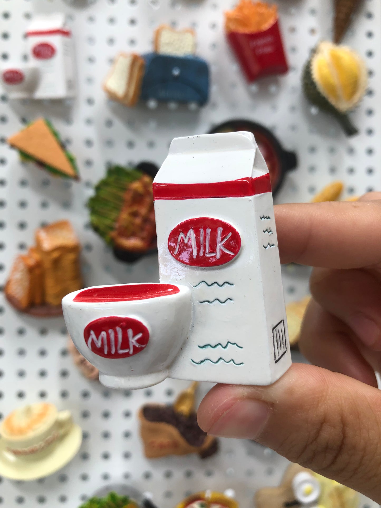 Toaster and Milk Magnets