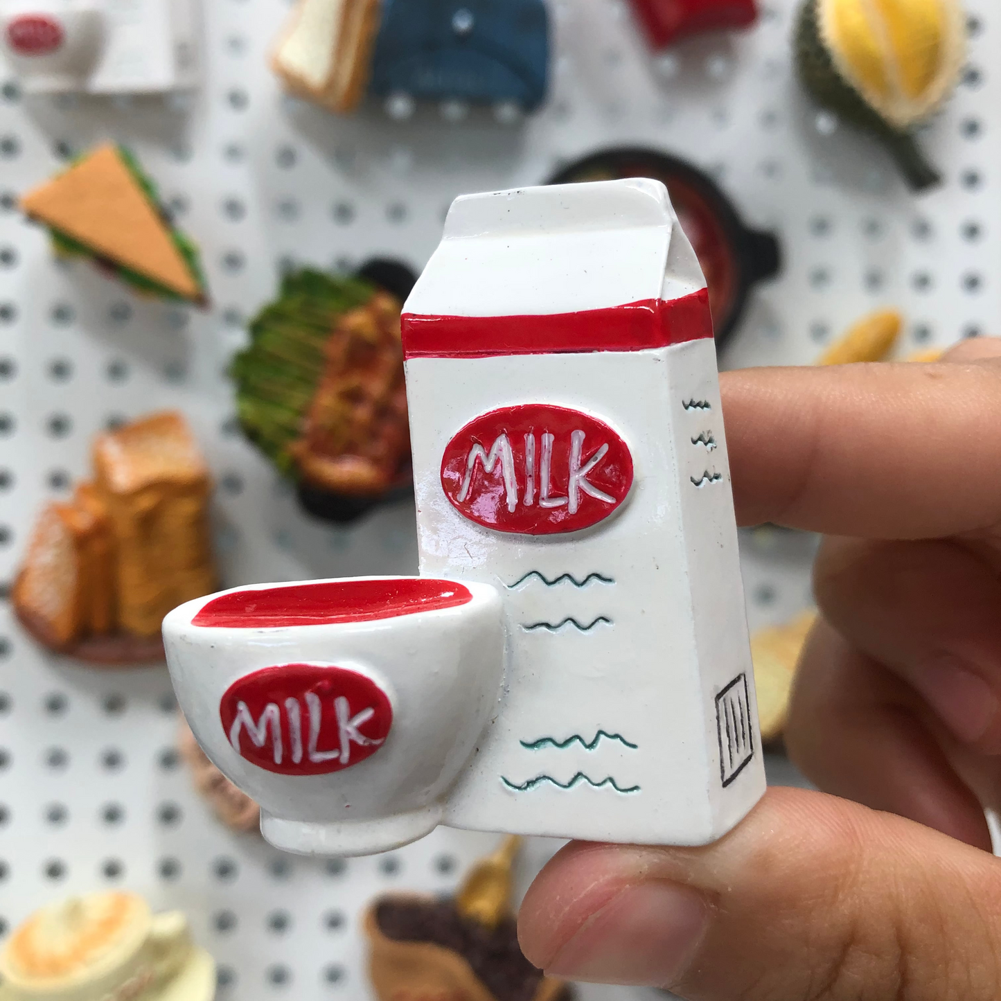 Toaster and Milk Magnets