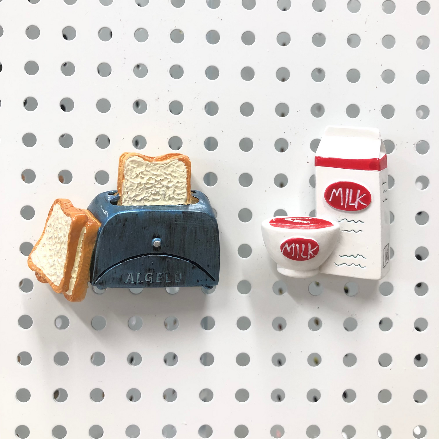 Toaster and Milk Magnets