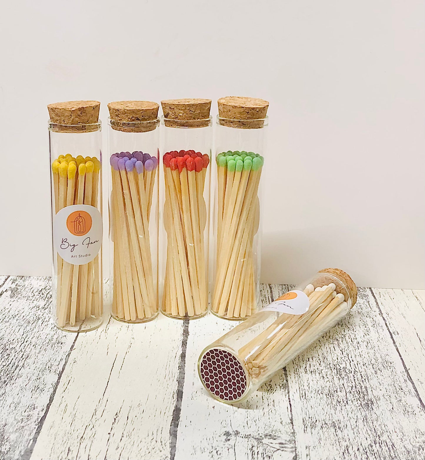 Decorative Matchstick Jar