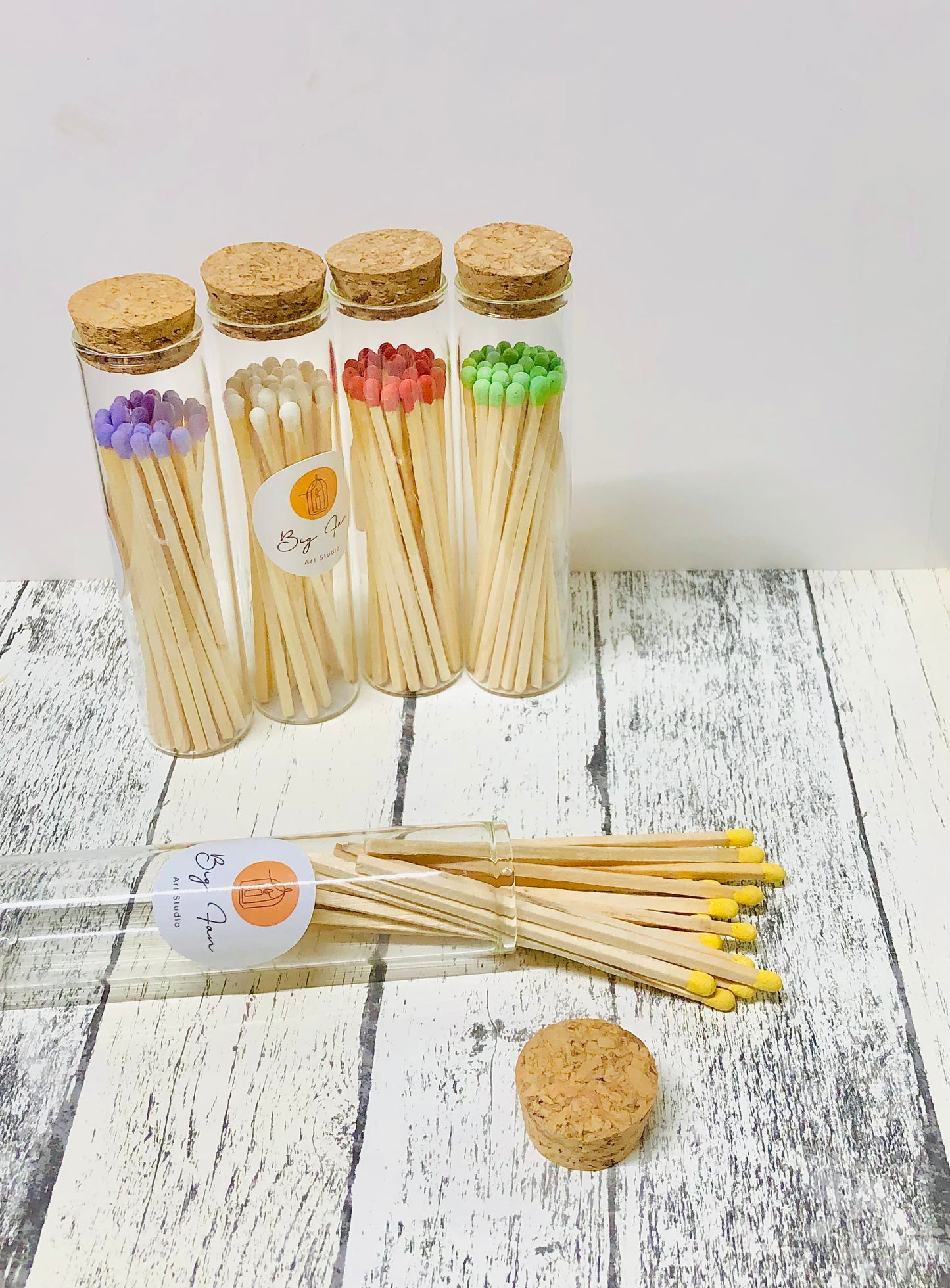 Decorative Matchstick Jar