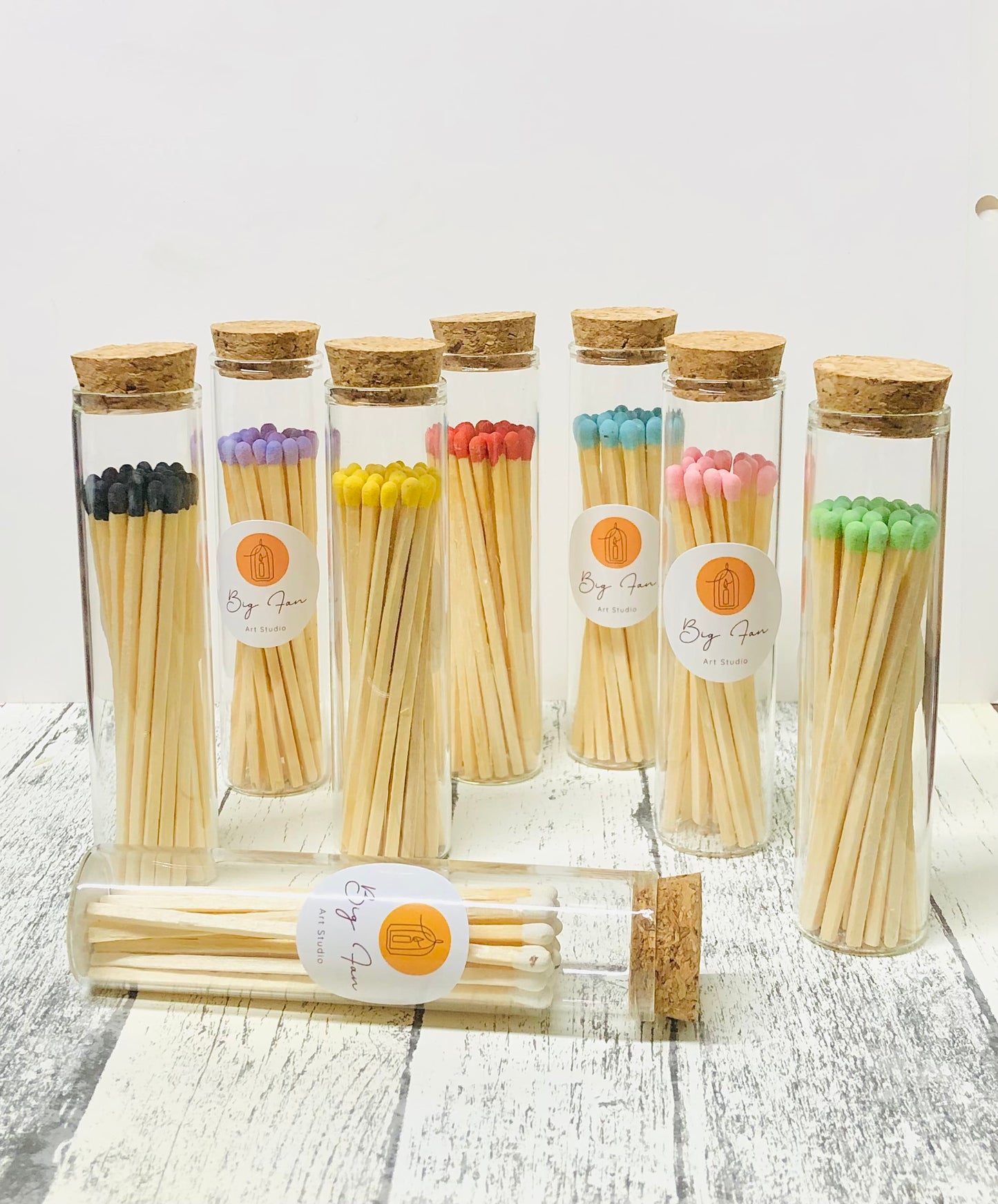 Decorative Matchstick Jar