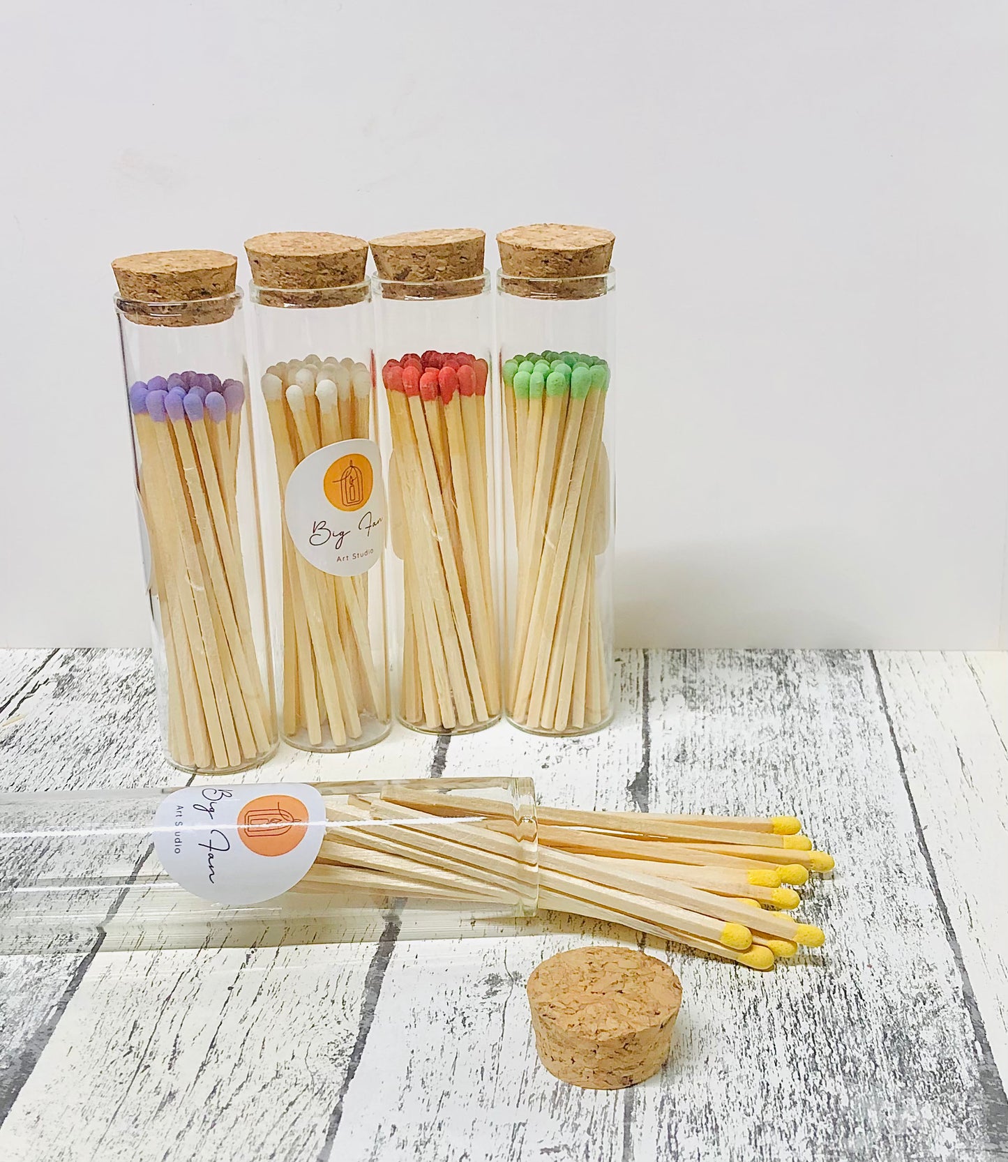Decorative Matchstick Jar