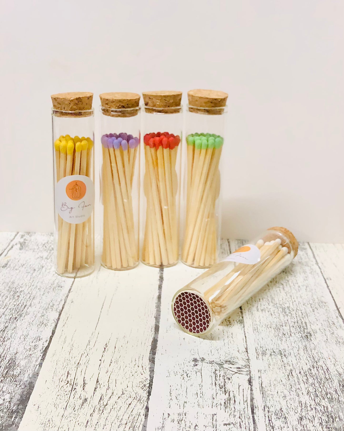 Decorative Matchstick Jar