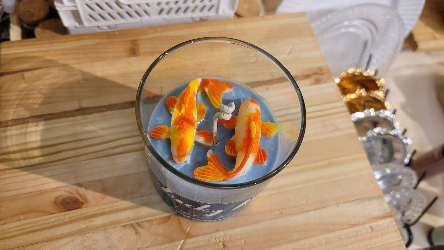 Lucky Koi Candle