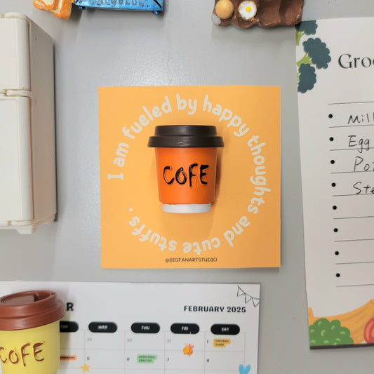 Coffee Cup Magnet