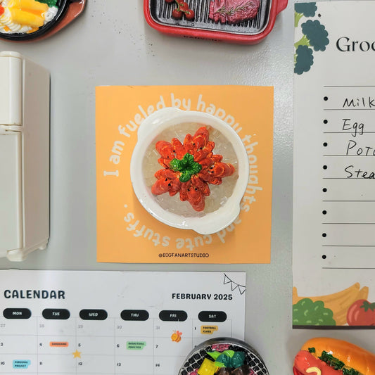 Crawfish Bowl Magnet