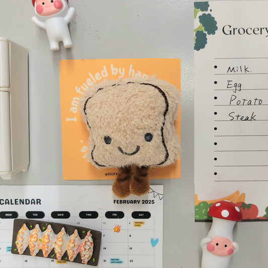 Toast Plushy Magnet