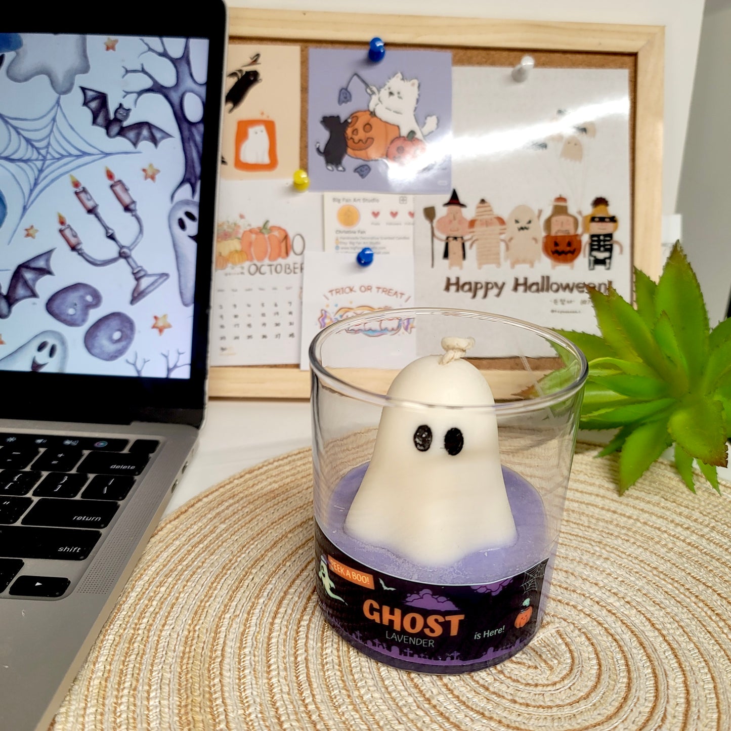 Halloween Ghost Jar