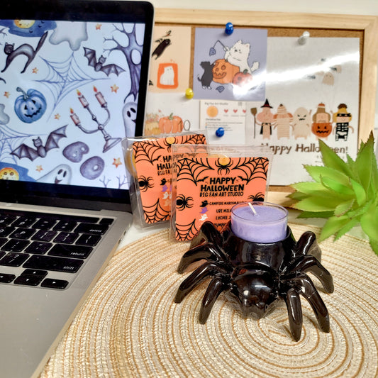 Spider Tealight Candle Set