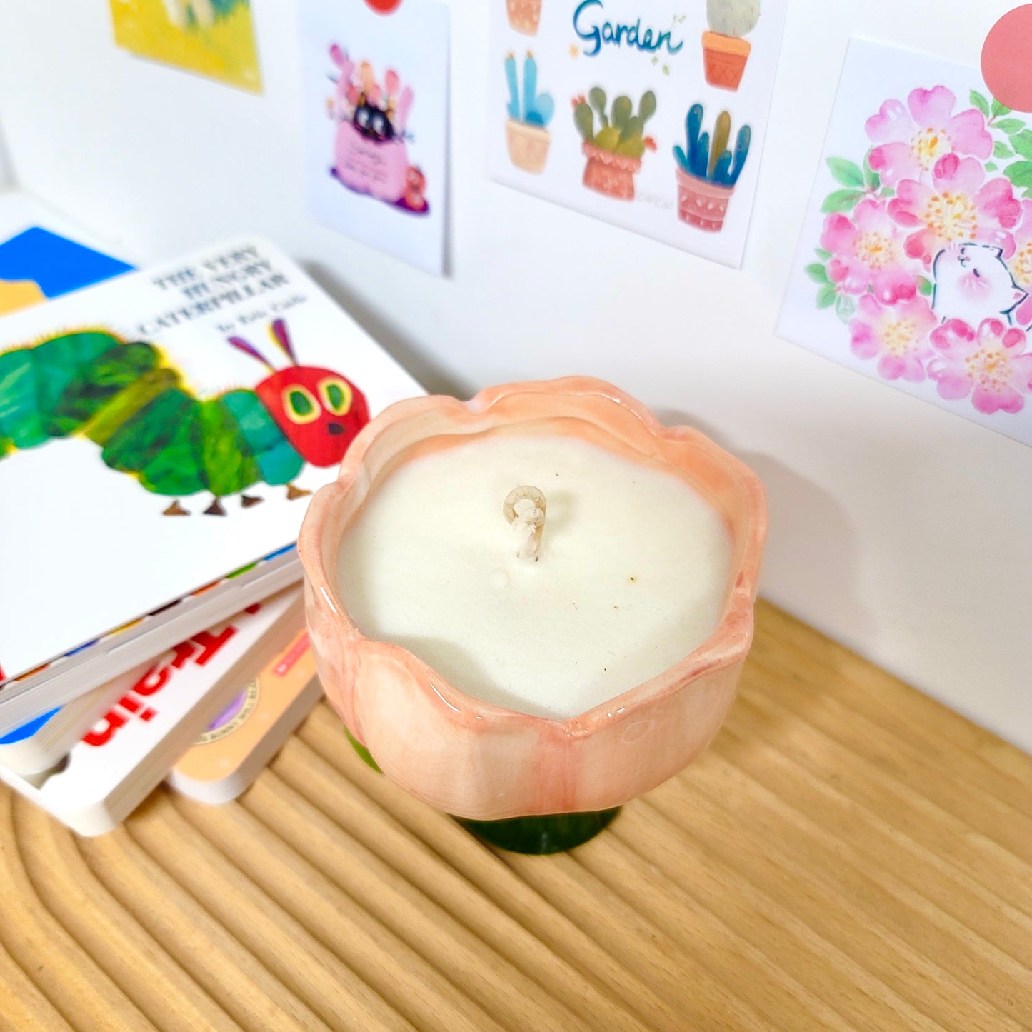 Tulips Candle