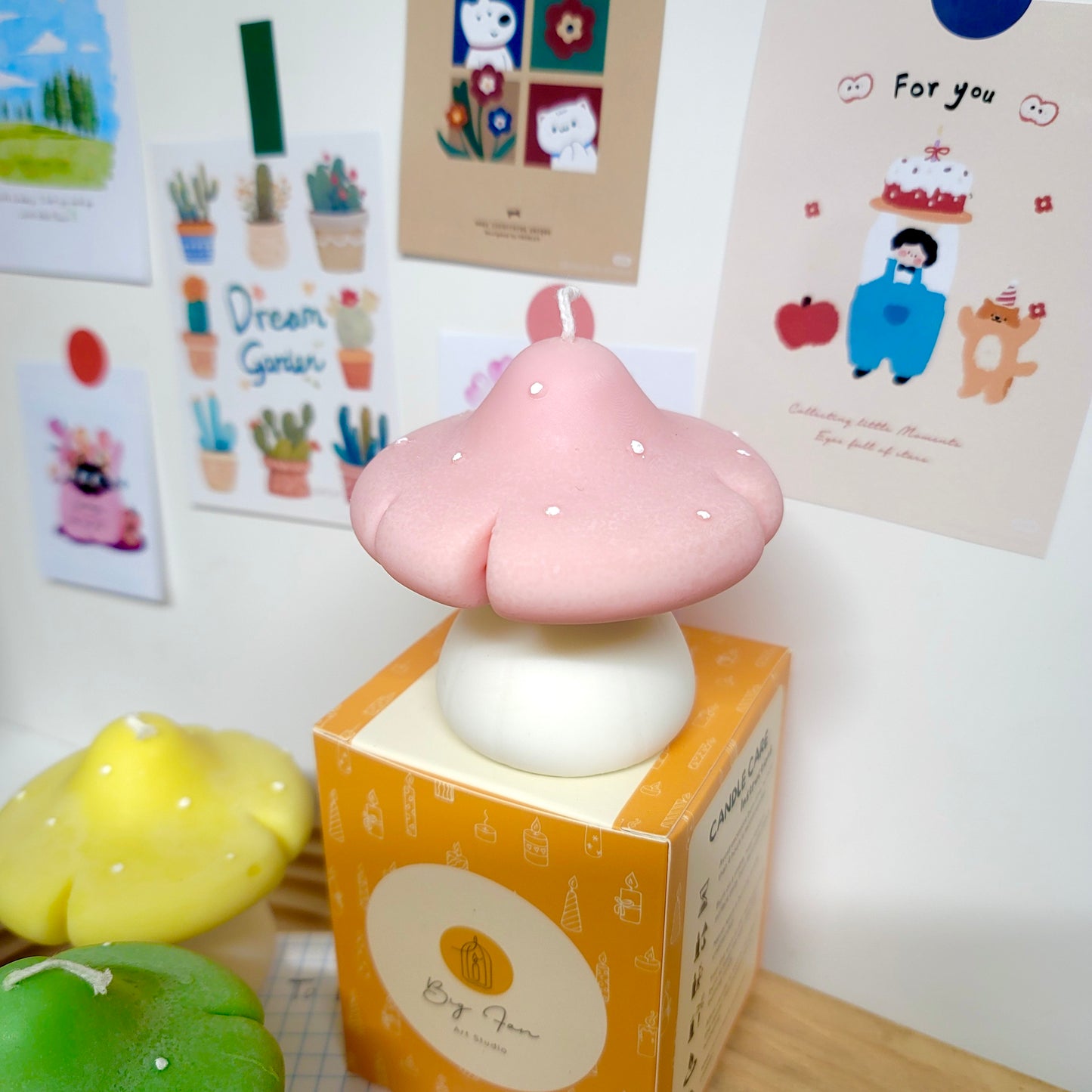 Mushroom Candle