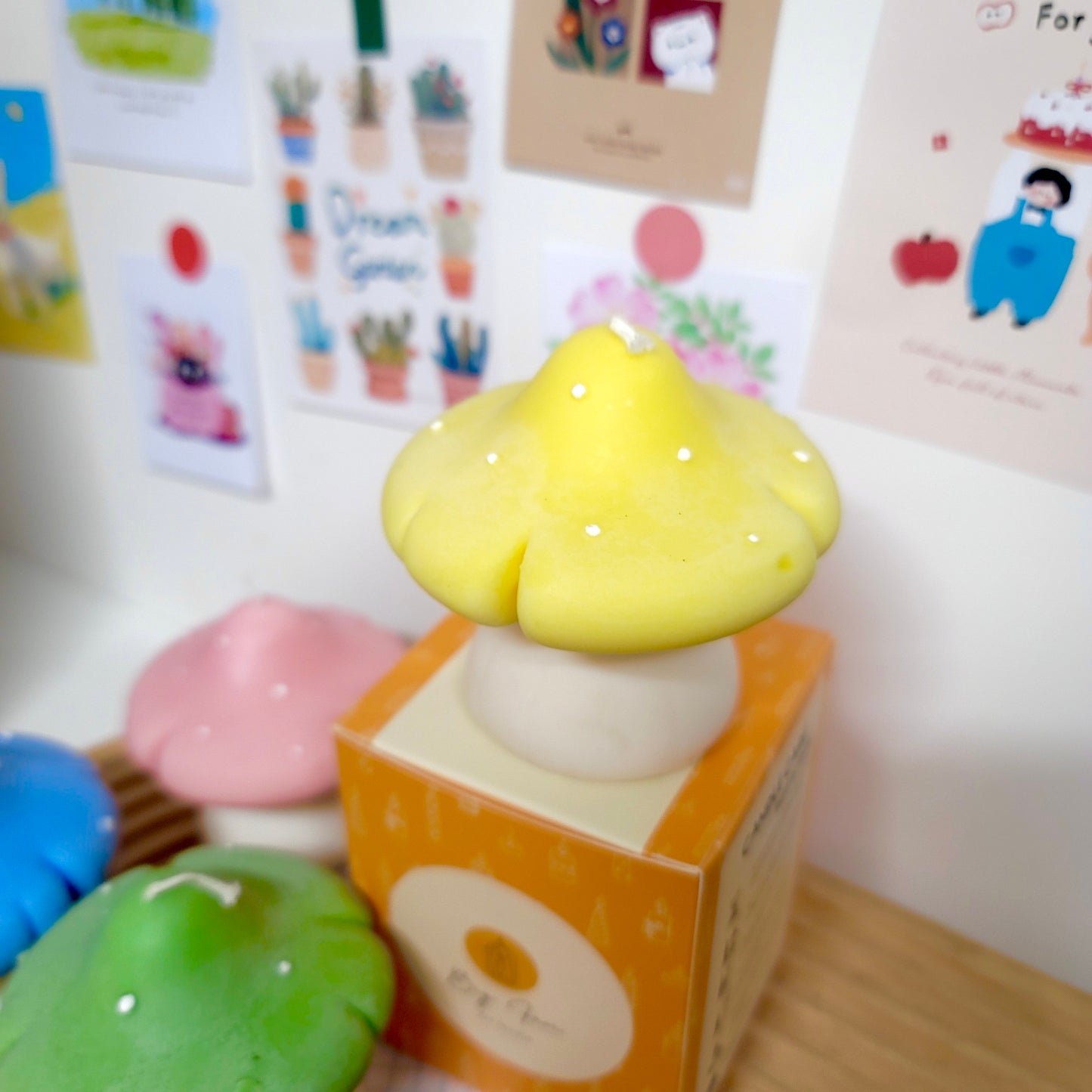 Mushroom Candle