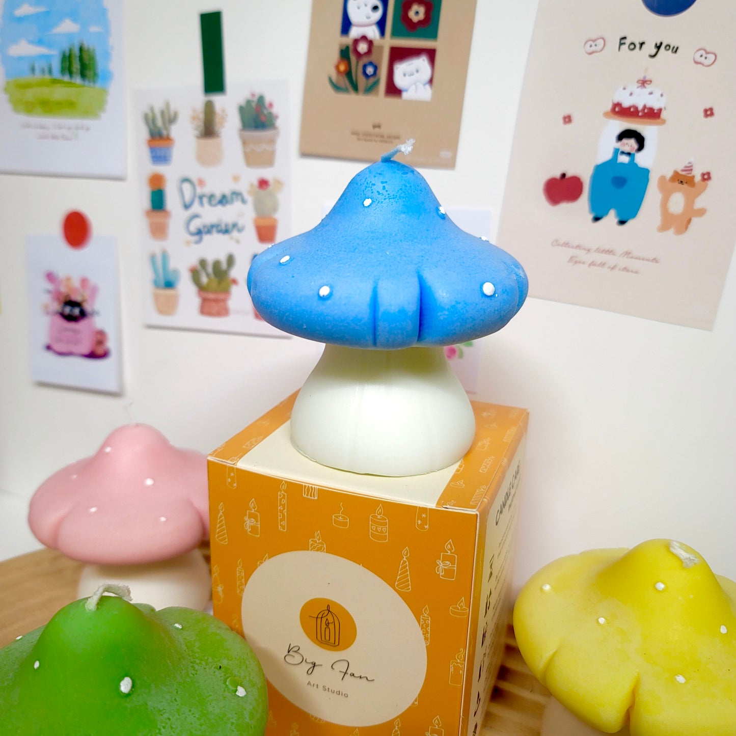 Mushroom Candle