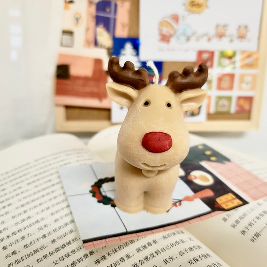 Reindeer Candle